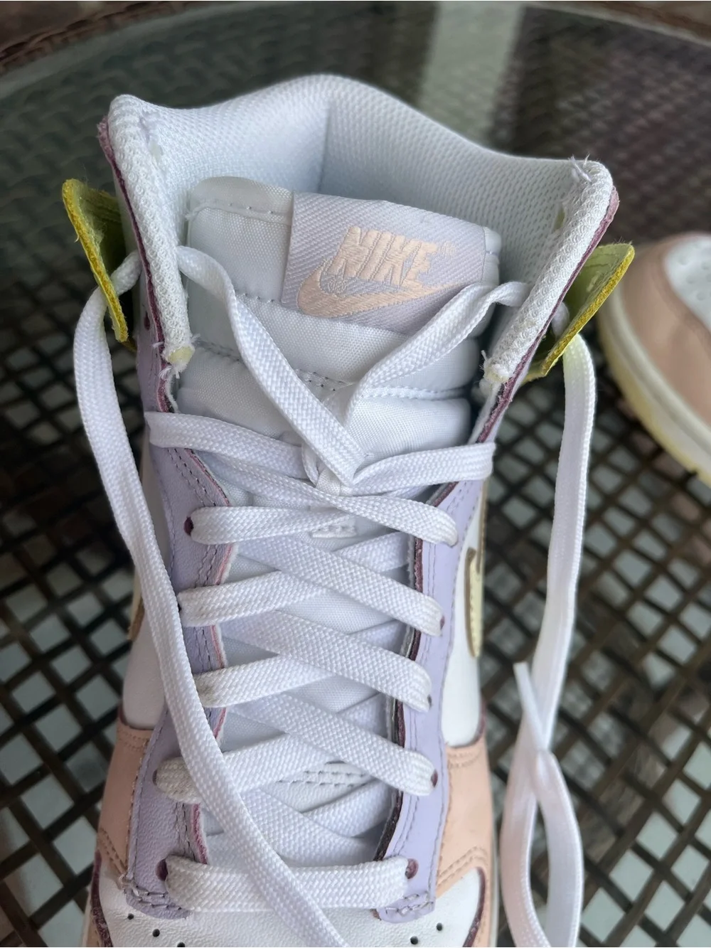 Nike White High-Top Sneakers